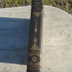 LIVRE ANCIEN - "Oraisons fun&egrave;bres et pan&eacute;gyriques de Bossuet" - FRANCE (XIX&eacute;)