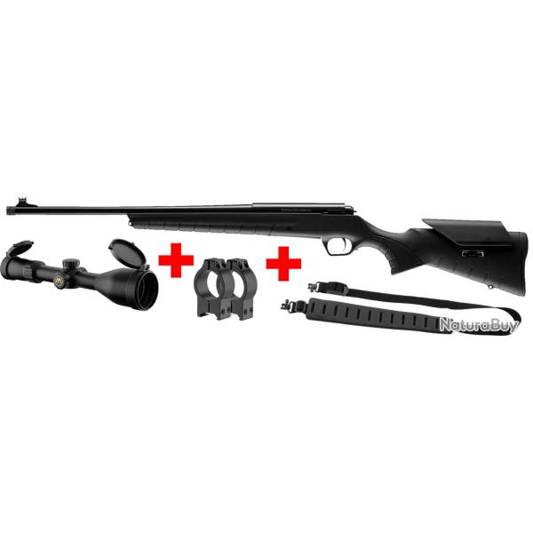 Carabine Monza avec busc Cal. 243 Win + Lunette 3-12x56 + Accessoires