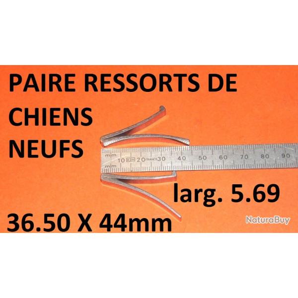 paire ressorts de chiens fusil 36.50x44mm juxtapos� hammerless etc.- VENDU PAR JEPERCUTE (SW177)