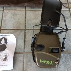 casque &eacute;lectronique de Tir