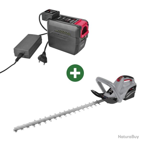 Taille-haie 40V Voltkore� - Batterie 4,0 Ah + Chargeur Inclus