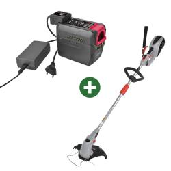 Coupe-bordure 40V Voltkore&reg; - Batterie 4,0 Ah + Chargeur Inclus