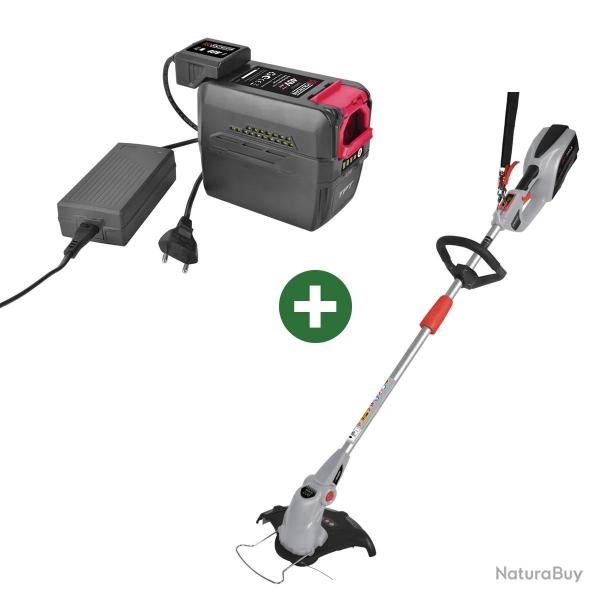 Coupe-bordure 40V Voltkore� - Batterie 4,0 Ah + Chargeur Inclus