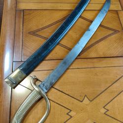 Sabre briquet fabrication  PradierTr&egrave;s bel &eacute;tat avec &eacute;tui.Id&eacute;al piece finale de collection