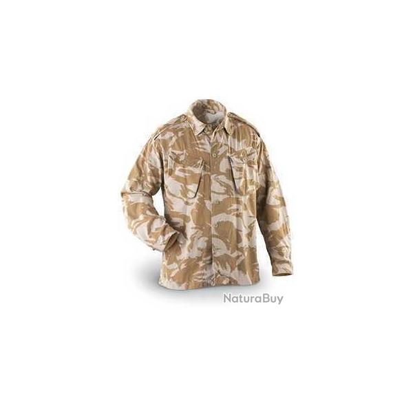 Chemise veste de treillis l�g�re camouflage DPM desert arm�e Britannique