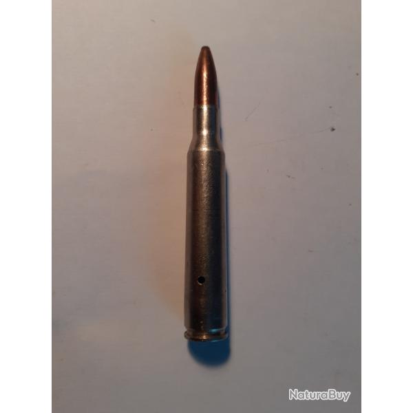1 cartouche 280 Remington Winchester chrom�e Neutralis�e