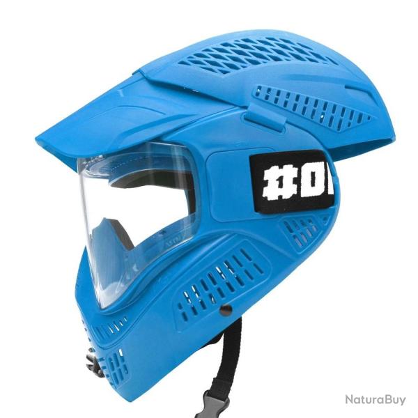Masque int�gral Paintball Field #ONE Thermal V2 - bleu
