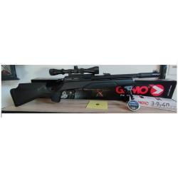 Carabine Arrow PCP 4.5mm + Lunette 3-9x40 wr Gamo bipied porte chargeurs 2 chargeurs