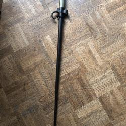 BA&Iuml;ONNETTE FUSIL LAME &Agrave; 4 C&Ocirc;TES EN PARFAIT &Eacute;TAT