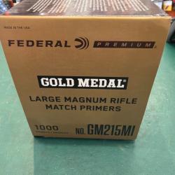 Amorce f&eacute;d&eacute;ral large magnum rifle 215mi par 1000