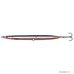 Poisson Nageur Savage Gear 3D Sandeel Pencil 9cm Black&Red UV