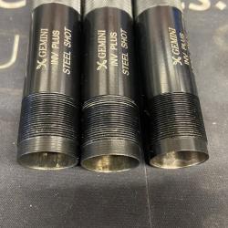 Lot de 3 chokes Gemini invector plus extanded cal 12