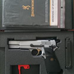 Pistolet BROWNING GP35 finition chrom&eacute;