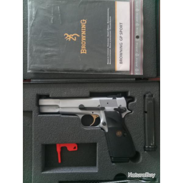 Pistolet BROWNING GP35 finition chrom�