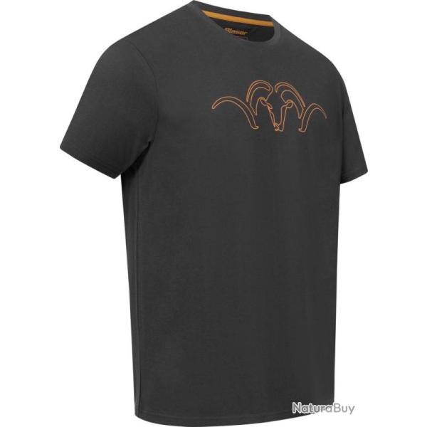 T-shirt BLASER Argali Outline T26 phantom gris anthracite