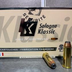 "NOUVEAUT&Eacute; 2026" Cartouches SOLOGNE Calibre 44 Rem Mag Subsonique 240 gr/15.6G HP (Boite de 20)