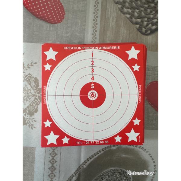 Cible 14x14 par 100pieces