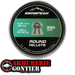 Plombs SNOWPEAK 6.35 1.65G X350