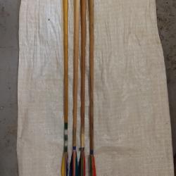 4 FLECHES EN BOIS