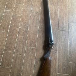 Magnifique et rare fusil Colt Chien ext&eacute;rieurs cat&eacute;gorie D