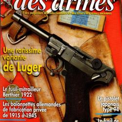 gazette des armes 373 , 2 variantes luger, fusil grenadier 1816, pistolet japonais 94,