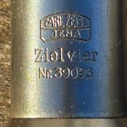 Lunette acier ZEISS "JENA" ZIELVIER - Ench&egrave;re 1� sans prix de r&eacute;serve.