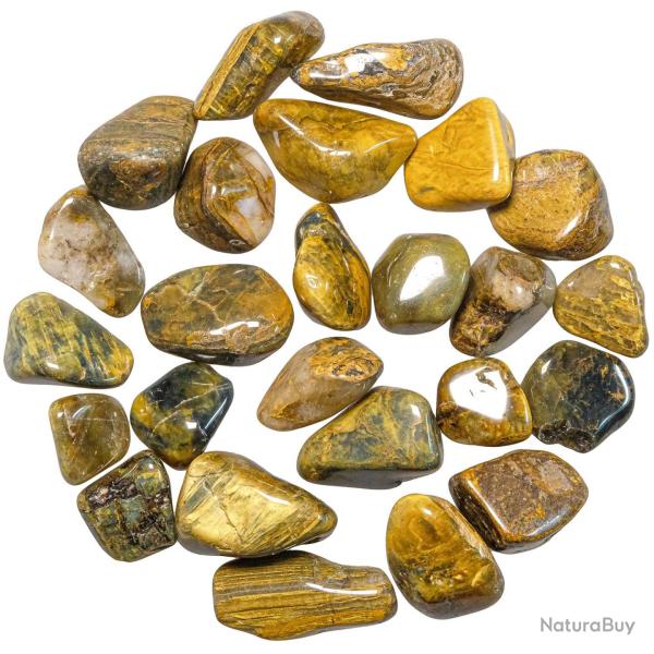 Pierres roul�es nellite - 2 � 4 cm - Lot de 4