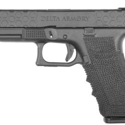 Pistolet P03 type G17- GBB - Noir- Delta Armory