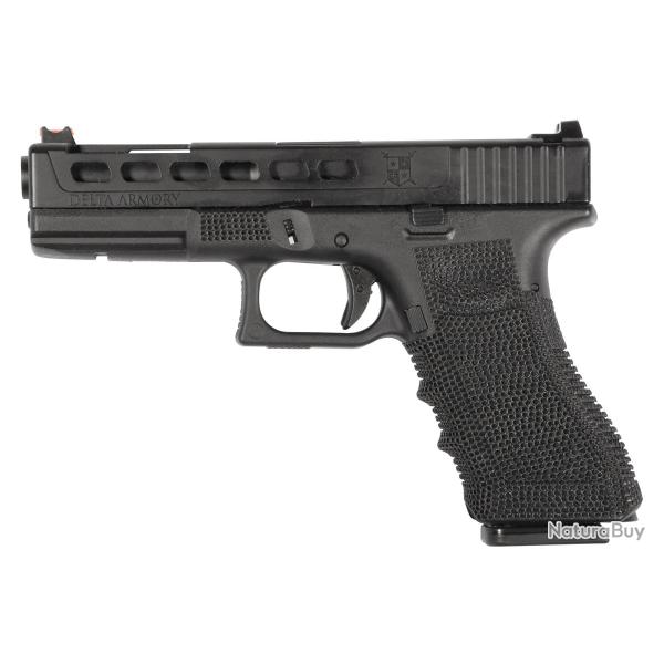 Pistolet P06 type G17- GBB - Noir- Delta Armory