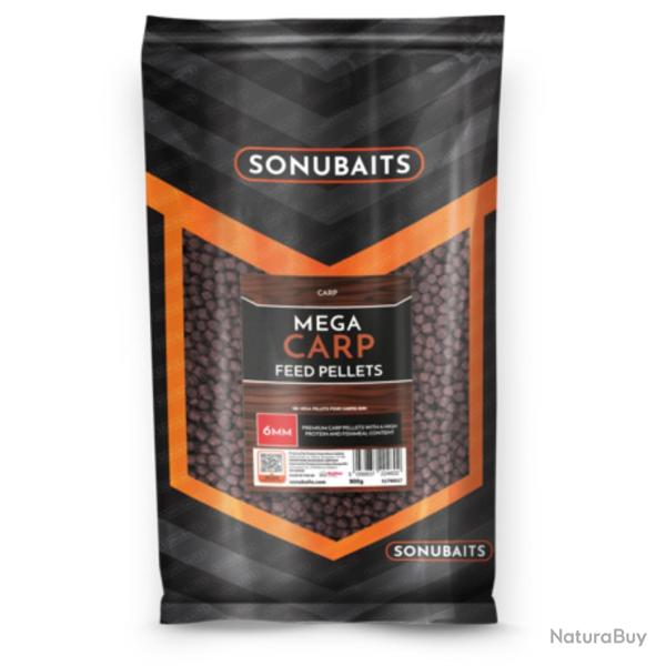 SONUBAITS MEGA CARP PELLETS 900GR SONUBAITS 6mm