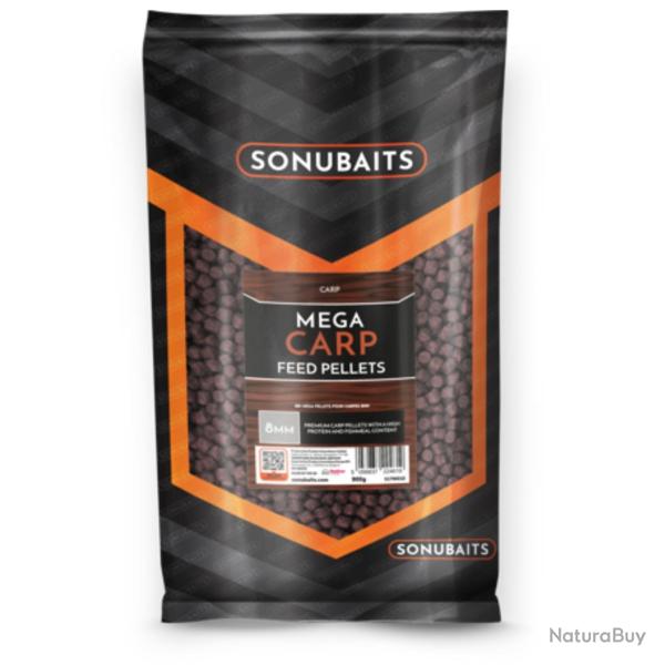 SONUBAITS MEGA CARP PELLETS 900GR SONUBAITS 8mm