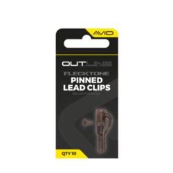 AVID CARP OUTLINE FLECKTONE PINNED LEAD CLIPS AVID CARP