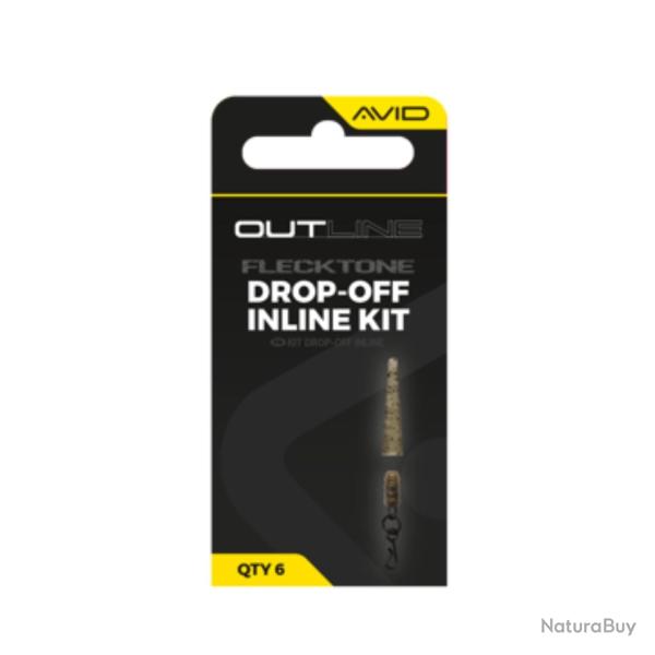 AVID CARP OUTLINE FLECKTONE DROP-OFF INLINE KIT AVID CARP
