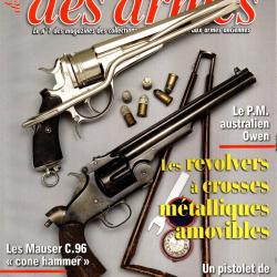 gazette des armes 406 r&eacute;volvers &agrave; crosses m&eacute;talliques amovibles, revolver philippe coquette,