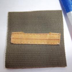 Galon / grade de poitrine velcro adjudant chef insigne