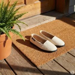 Baskets Femme Basquaises Galet Cr&egrave;me - AIRPLUM 36