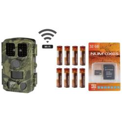 PACK TOUT INCLUS pi&egrave;ge photographique - cam&eacute;ra de chasse PIE1077 Wi-Fi