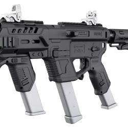 Plateforme modulaire P-IX+ MG avec crosse Noir