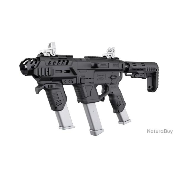 Plateforme modulaire P-IX+ MG avec crosse Noir