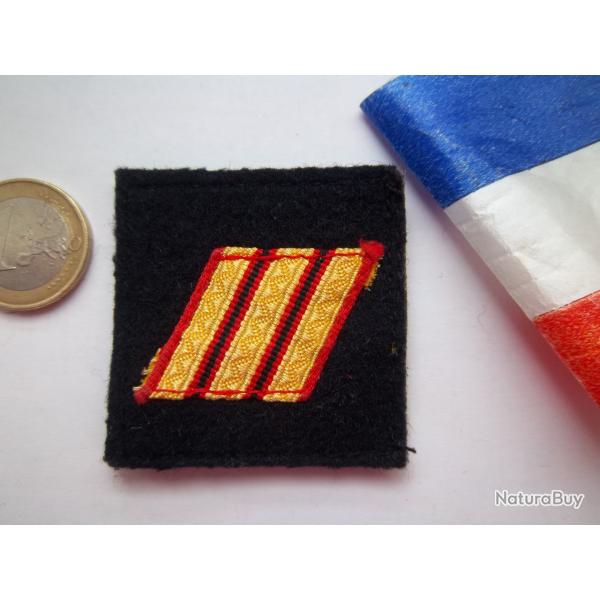 grade sergent chef troupe marine insigne militaire
