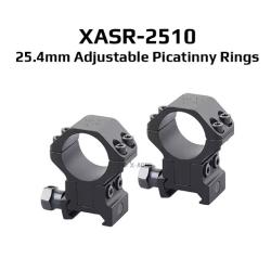 Colliers Vector Optics 25.4mm / 1" picatinny XASR-2510 ajustable LIVRAISON GRATUITE