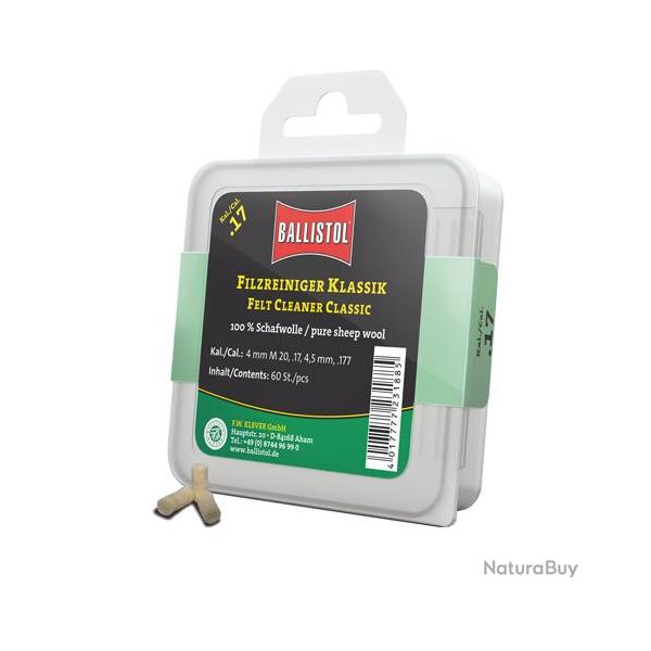 Ballistol Nettoyeur de feutre classique cal 4-4.5