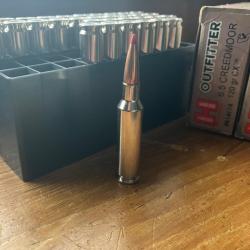 cartouches HORNADY OUTFITTER CX 6.5 CREEDMOOR 120 GR