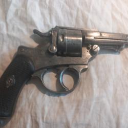 BEAU REVOLVER CHAMELOT DELVIGNE MAS 1873 CAL 11 MM PC DATE 1877