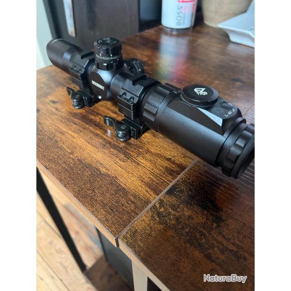 lunette ATG Accushot 1-8x28 CDQ