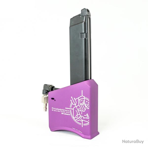 ADAPTATEUR HPA GBB CHARGEUR M4 VIOLET