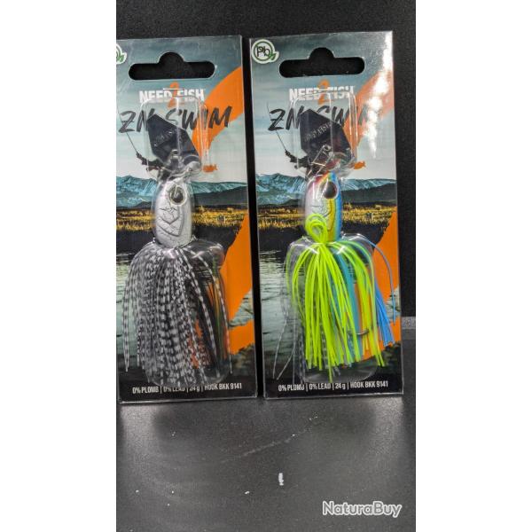 Lot 512 / lot de 2 NEED2FISH zn-swim...
