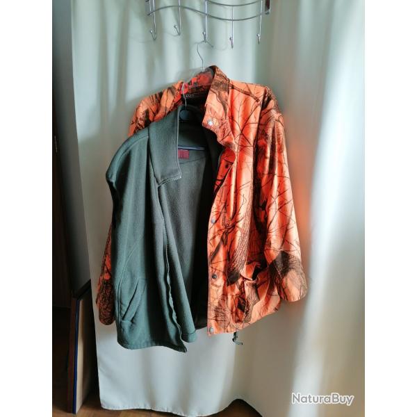 Veste de chasse avec gilet