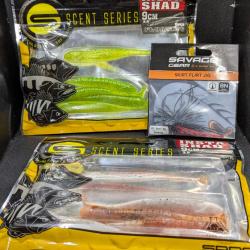 Lot 514 / leurres SPRO X2 BLISTERS + JIG SAVAGE GEAR ....