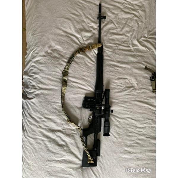 SVD King Arm AEG + PSO-1 JJairsoft